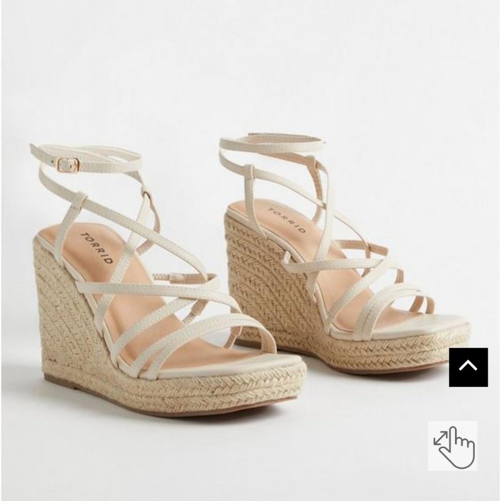 Laceup Strappy Platform Wedge (WW)